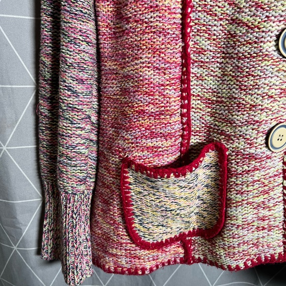 Anthropologie Sparrow Women Button Sweater with hood- Medium - Picture 2 of 10